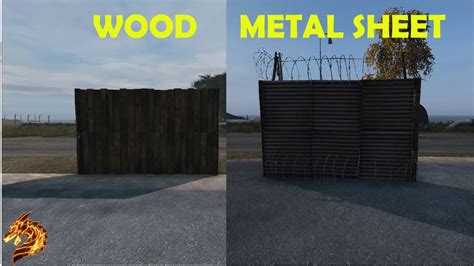 how to add sheet metal to gate dayz|dayz wooden gates.